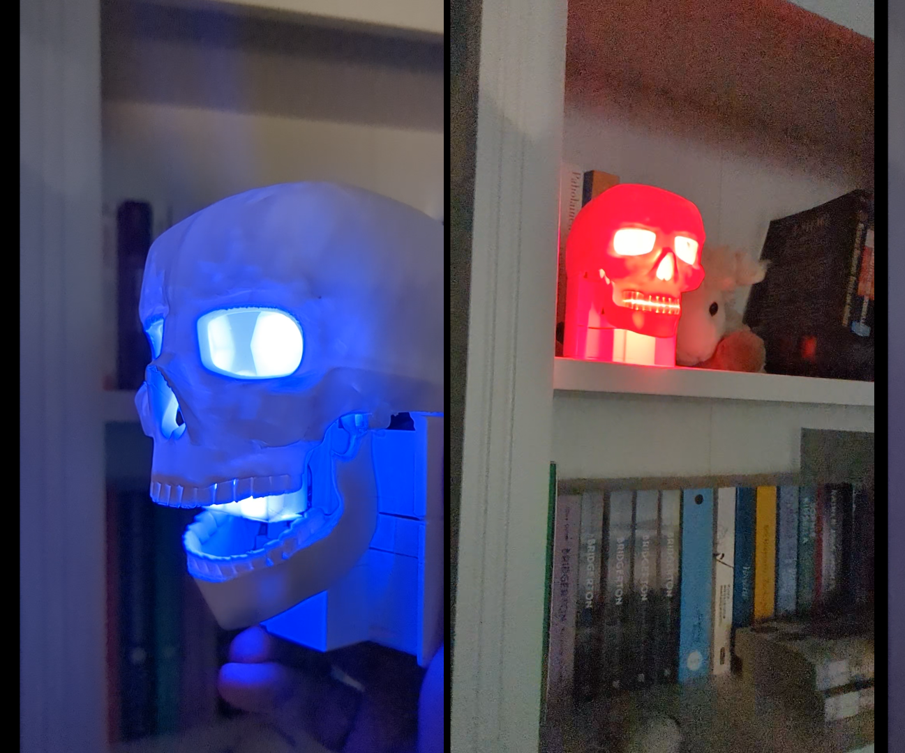 Sound Reacting Skull for Halloween!