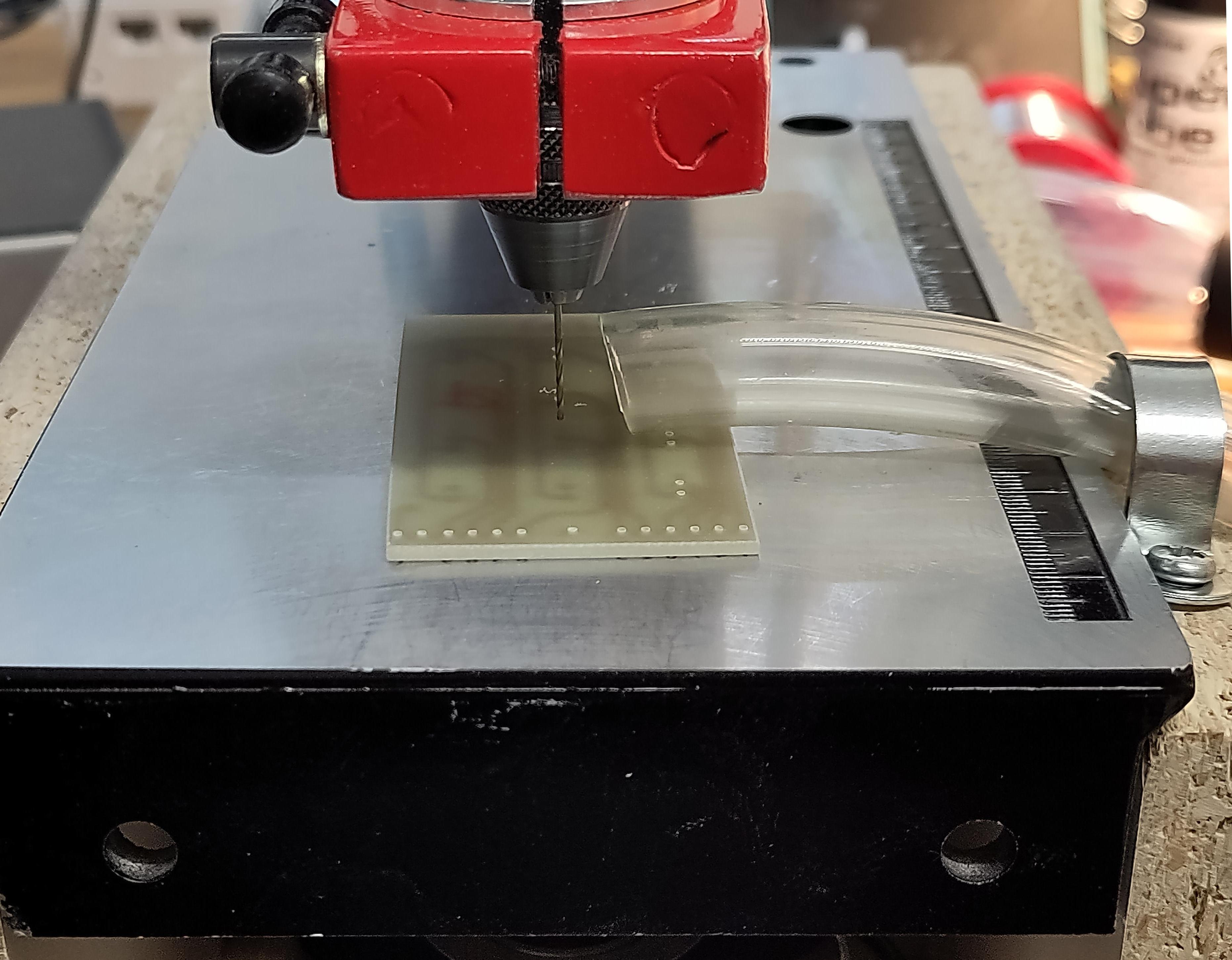 PCB Drill Press With Improved Aim