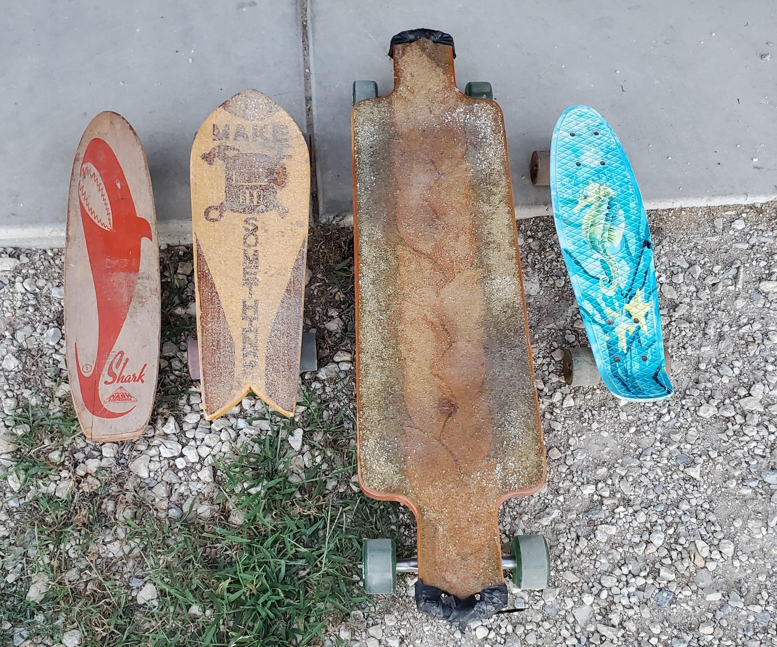 Skateboard Deck From Scrap Wood (without Templet)