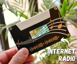 Retro Internet Radio Using ESP32