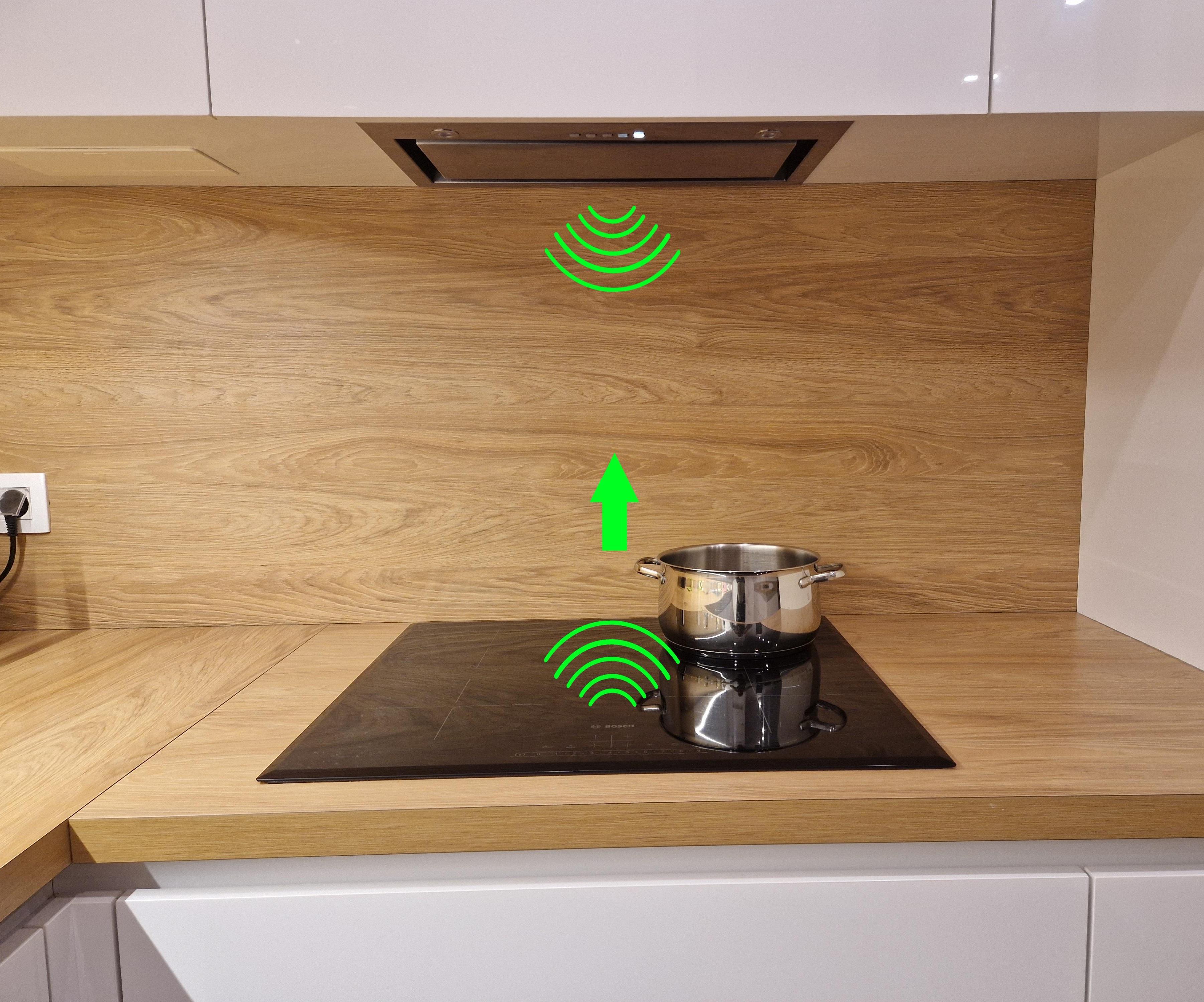 Automatic Kitchen Hood Activation With Induction Cooktop (with Arduino)