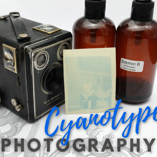Cyanotype Photography Using a Box Camera