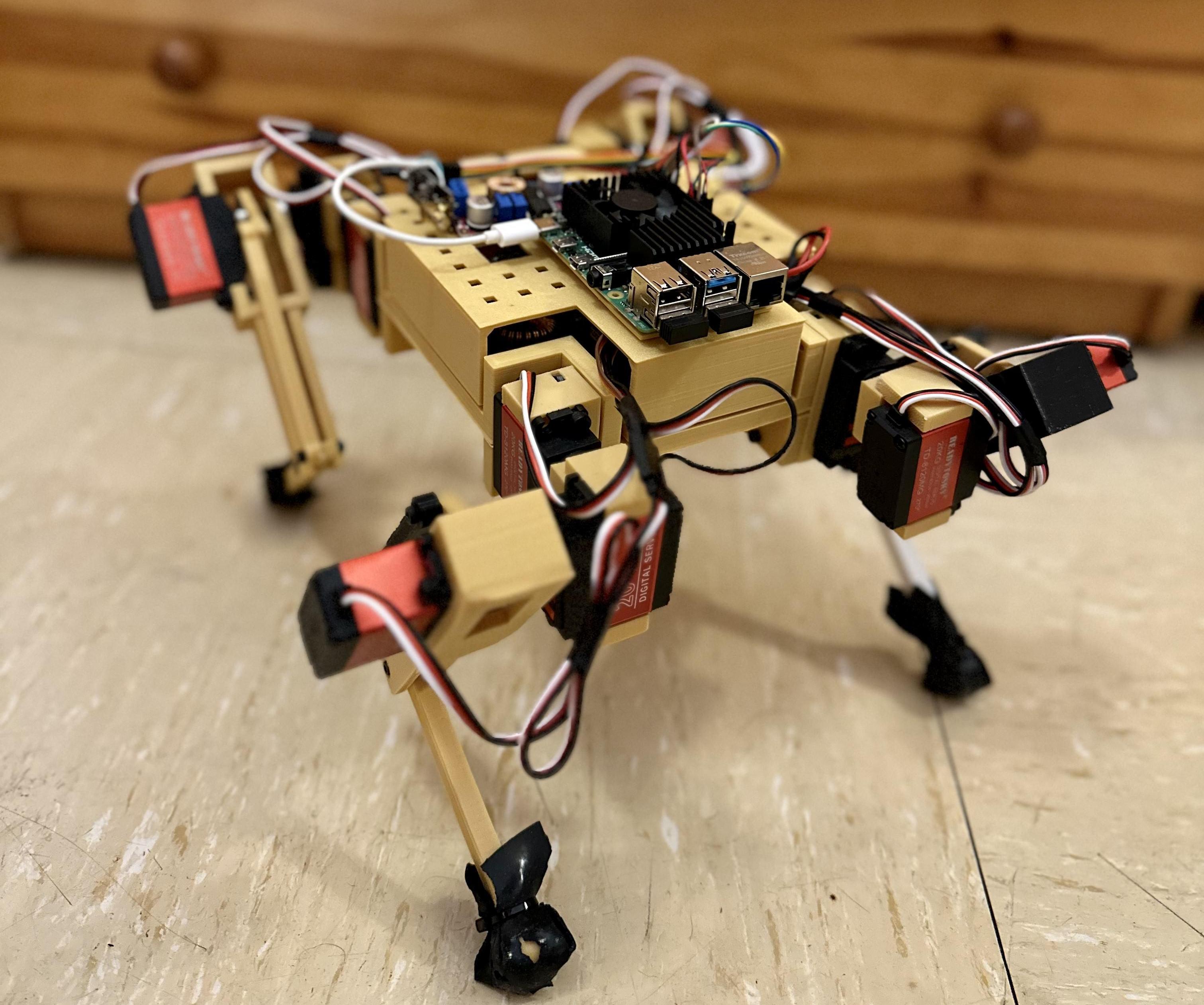 3D Printed Robot Dog