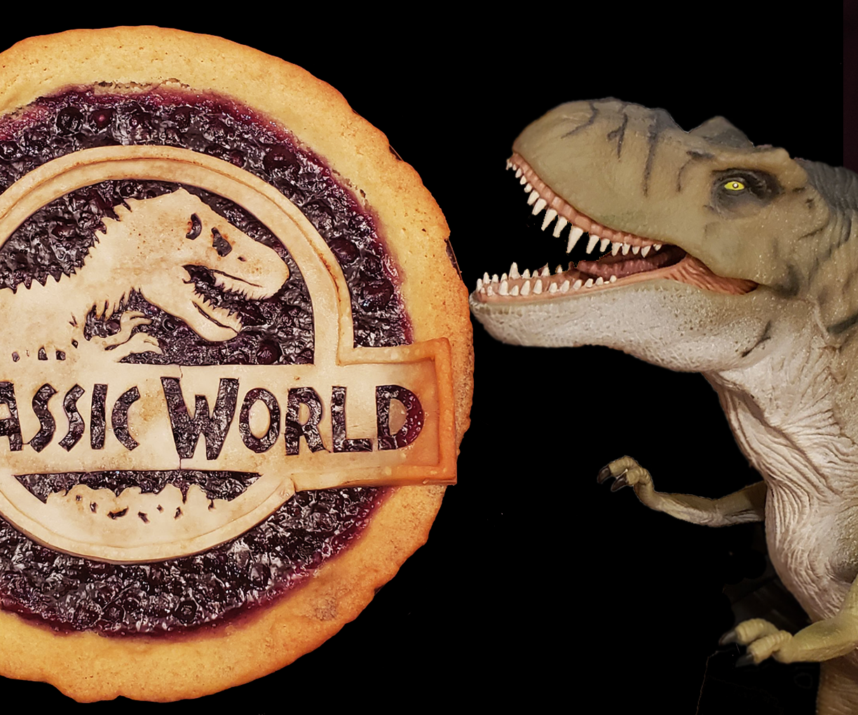 Blueberry Pie-rannosaurus: a Dino-mite Dessert!