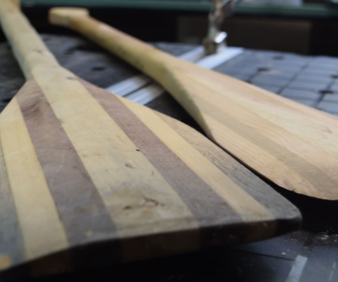 Boat Paddles From Scrap Wood