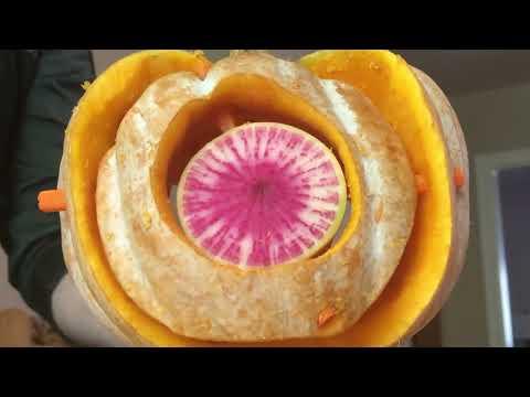 Carve a Pumpkin With Automated Eye Movements and Make It Into Soup!