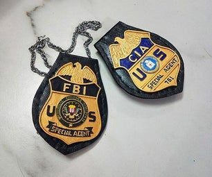 FBI - CIA Badges