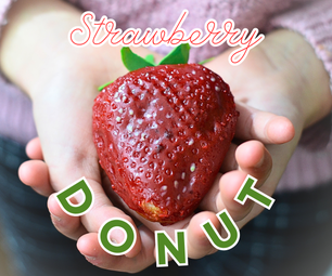 Hyperrealistic Strawberry Donuts (w/ Strawberry Cream Filling)