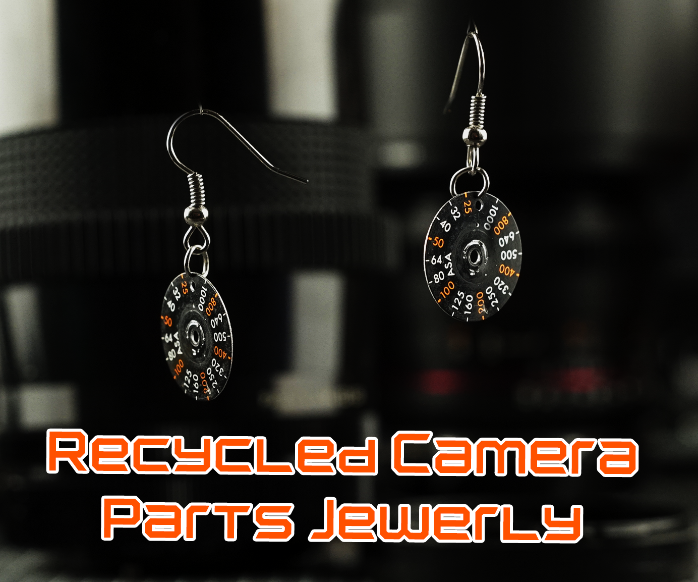 Recycled Camera Parts Jewerly - for Photographers