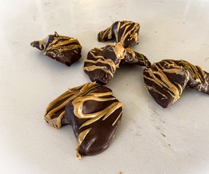 Chocolate Peanut Butter Fortune Cookies