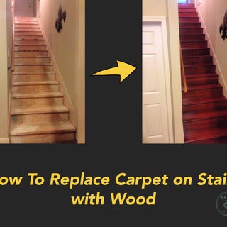 How to Replace Carpet on Stairs With Wood (Cheapest Method)