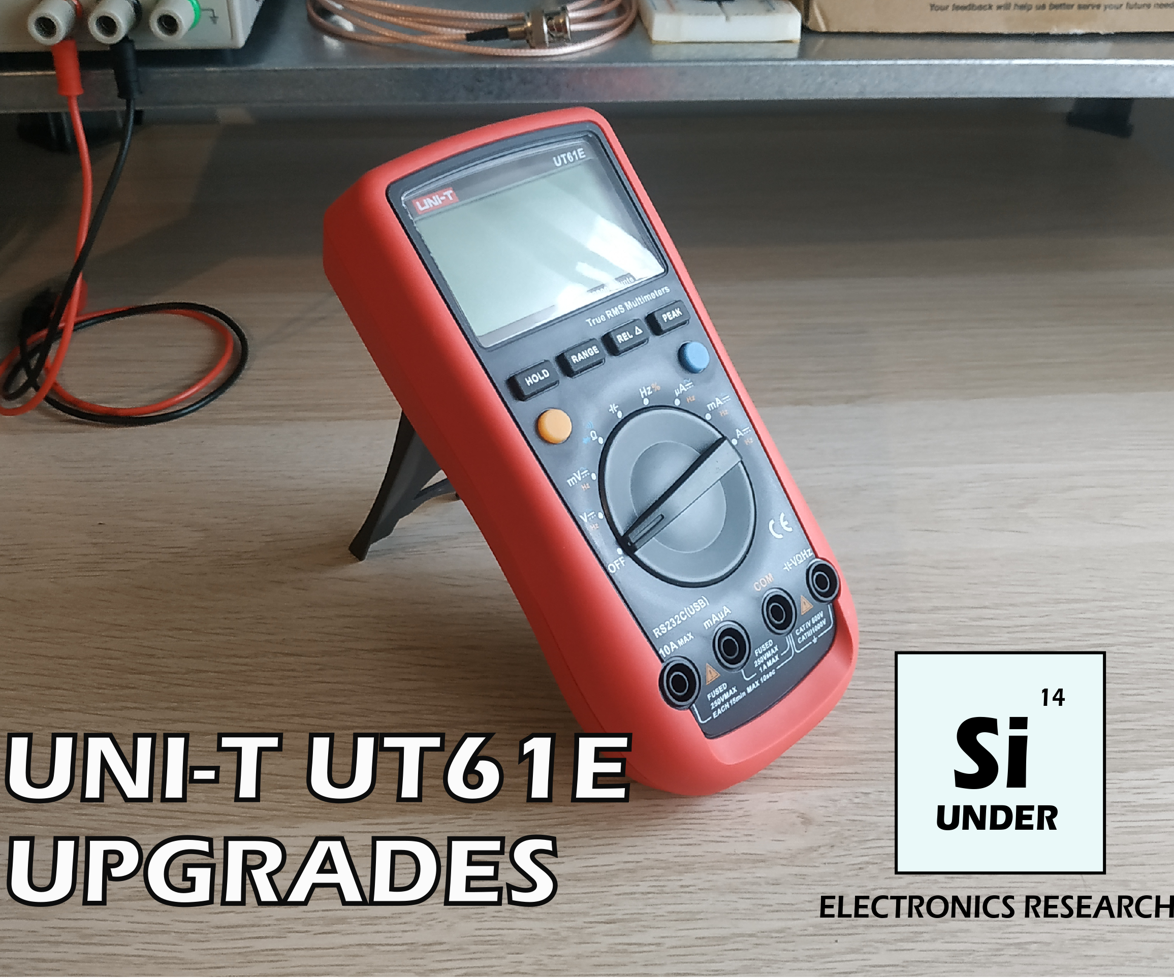 Voltage and Current Protection Upgrades for UNI-T UT61E