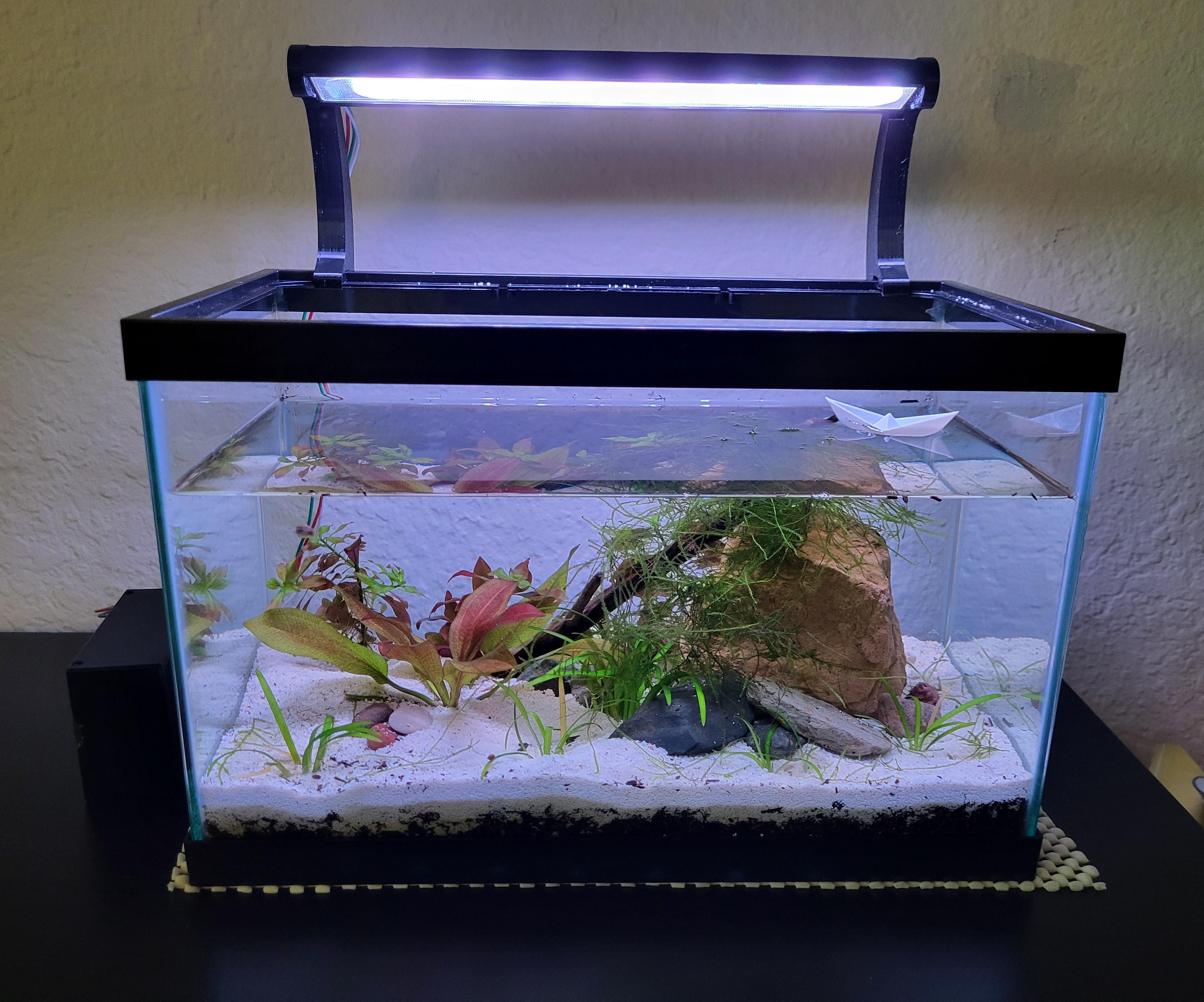 LED Light Fixture on a Timer for Planted Tanks and Aquariums