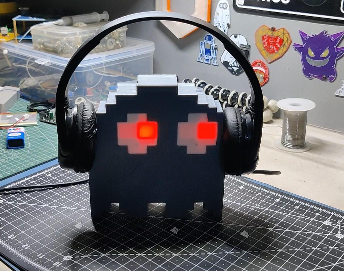 Ghost Themed Headphone Stand