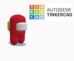 Among Us Character With Tinkercad Code Blocks