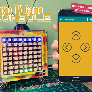 Build Your Own Retro Game Console in the Shape of a Vintage Portable TV