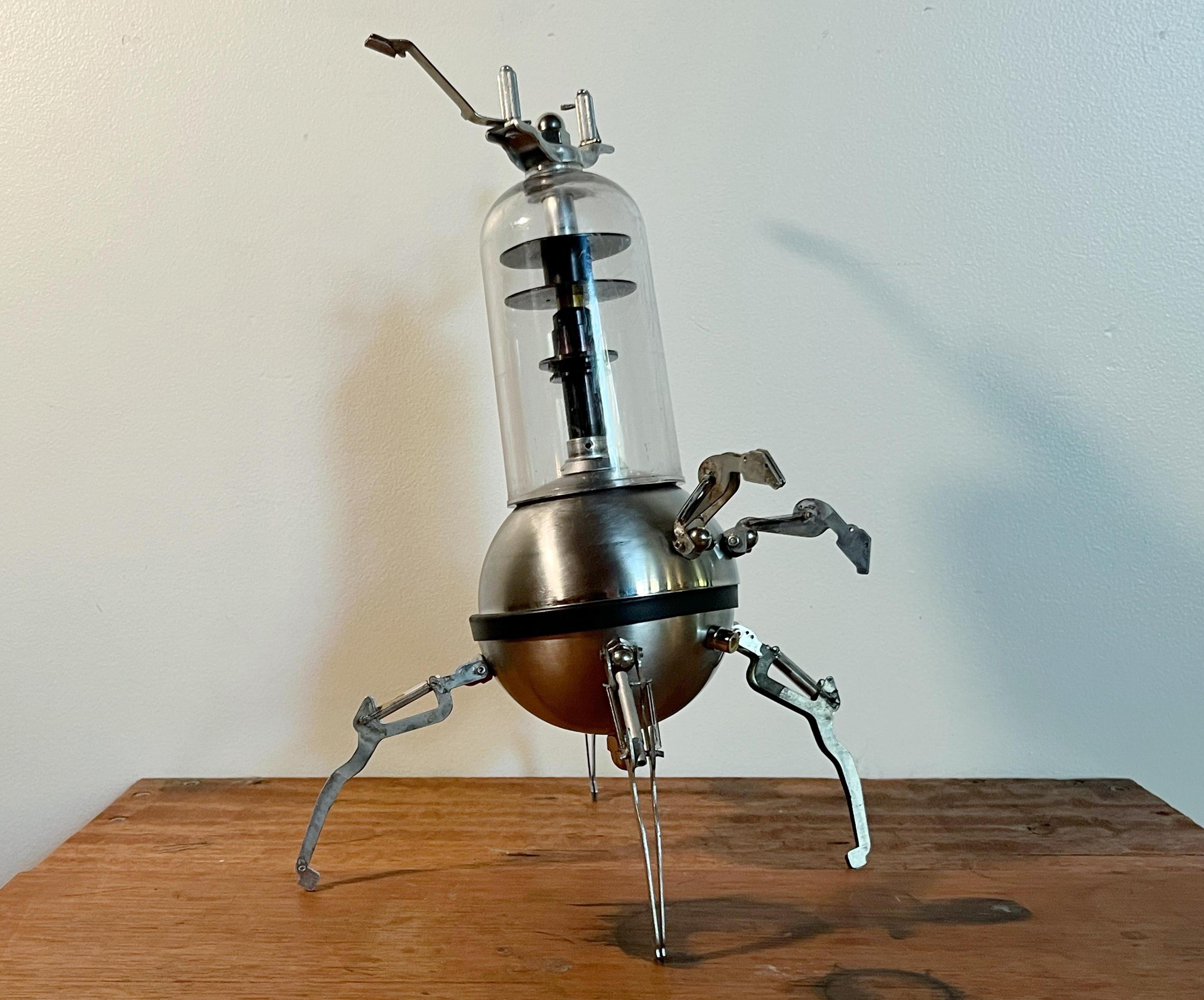 Junkbot Made From Typewriter Parts (mostly...)