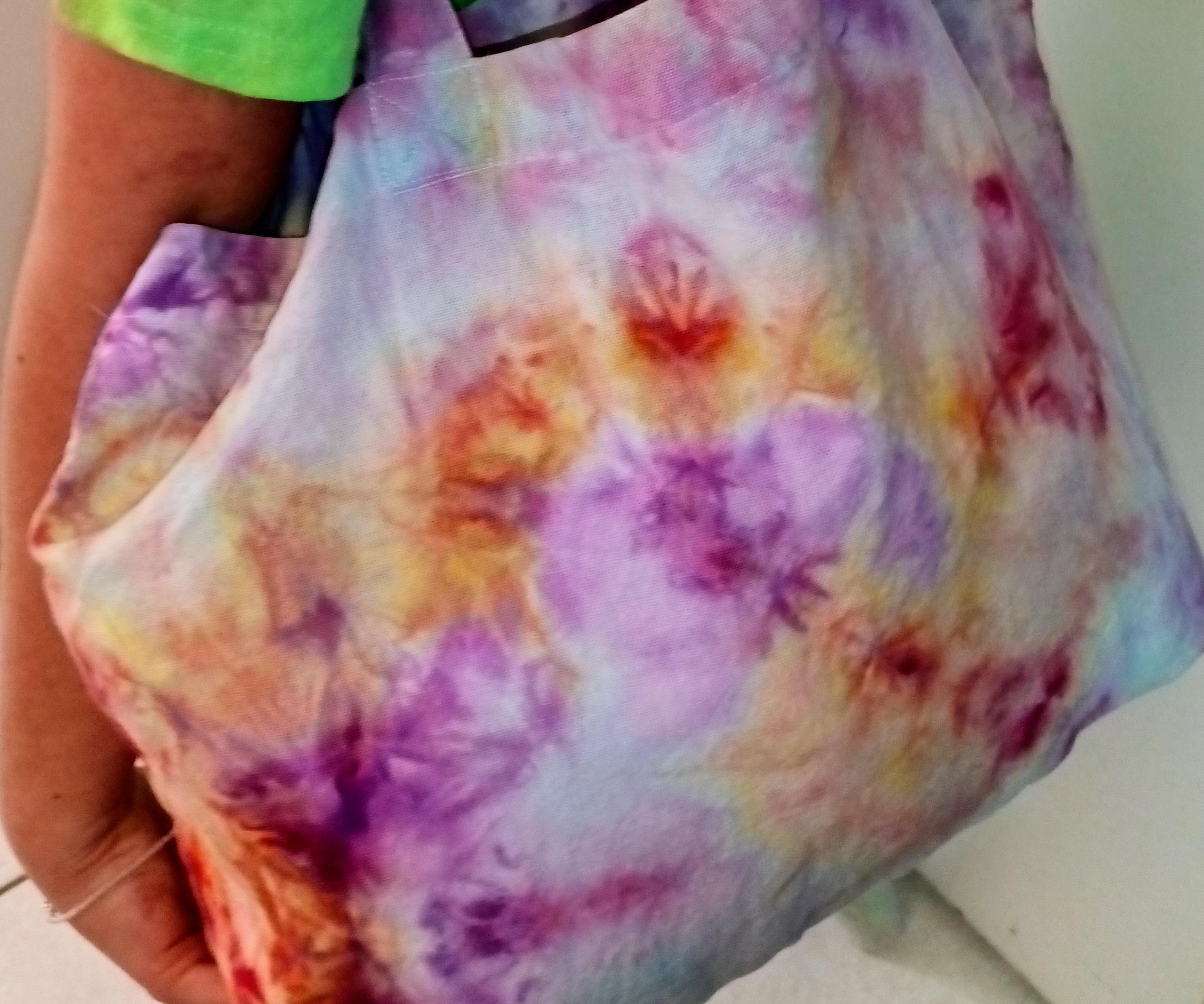 How to Use Snow to Tie Dye